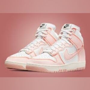 Arctic Orange Hi Top Nike Dunks